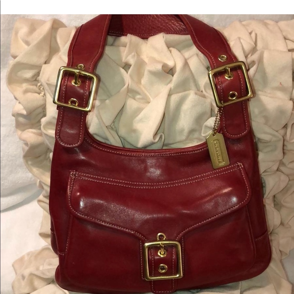 100% GENUINE COACH LEATHER BAG